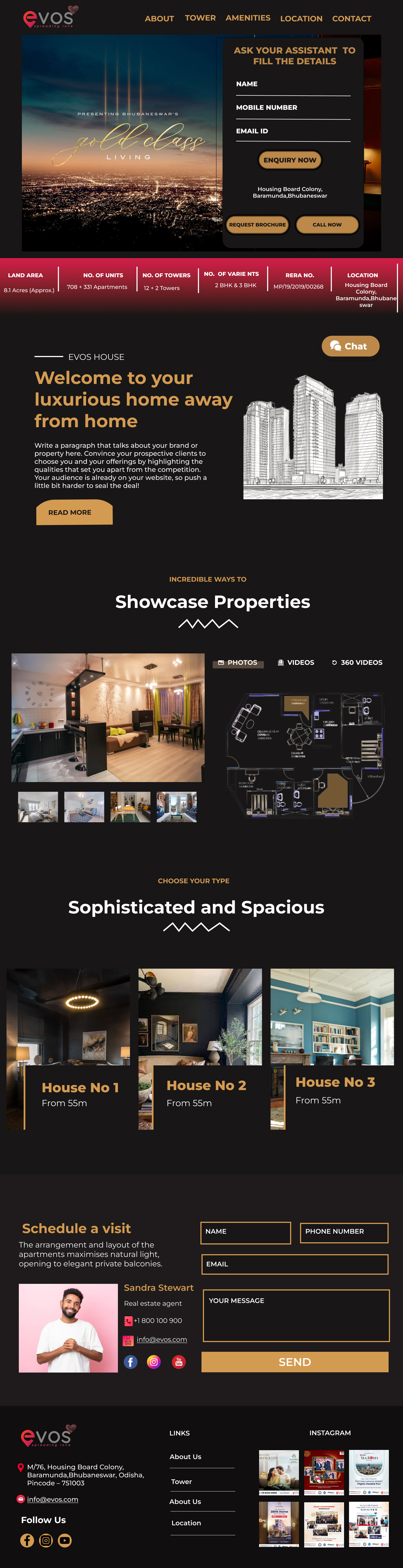 A preview of a website design created for a headless ecommerce startup